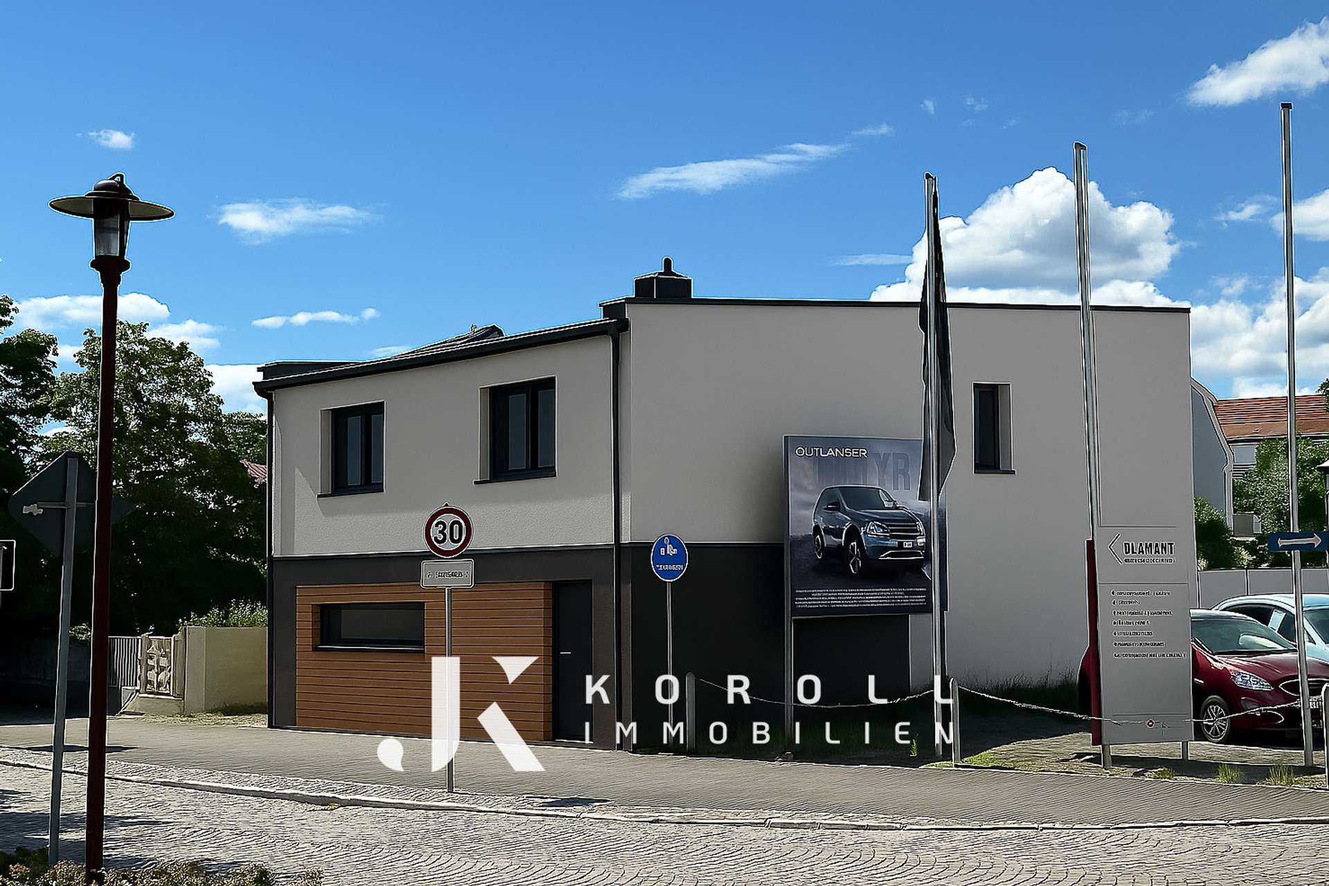 Außen virtuell renoviert
